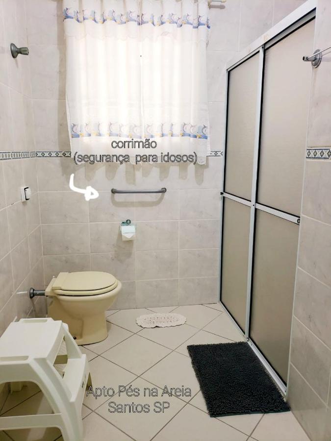 Apartamento Pes Na Areia サントス エクステリア 写真