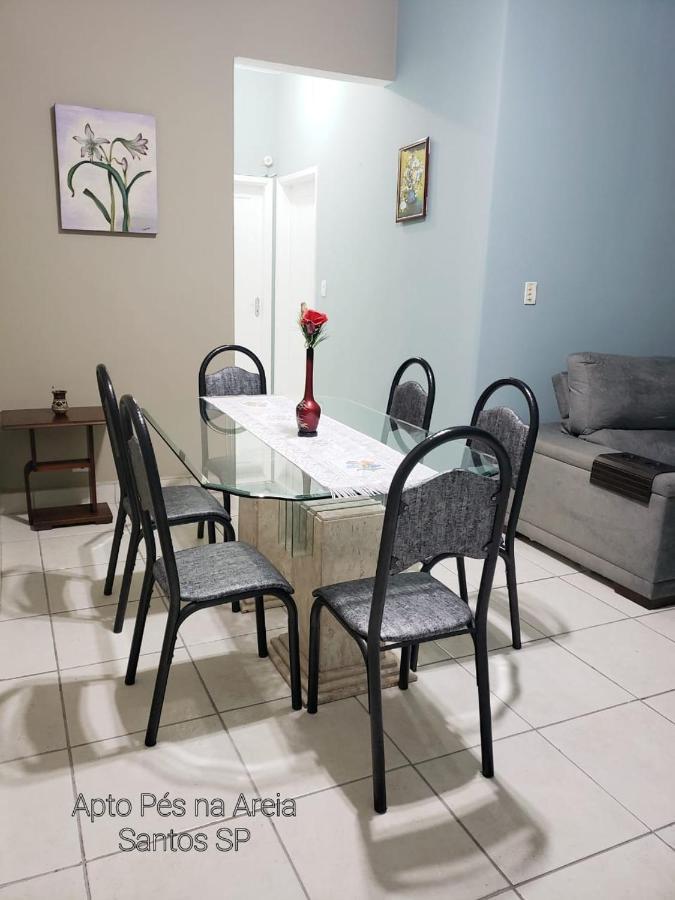 Apartamento Pes Na Areia サントス エクステリア 写真